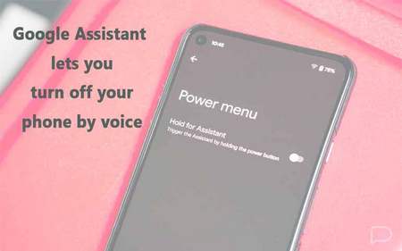 A new voice google assistant by Android 12